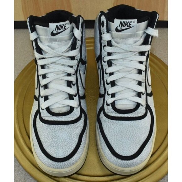 Nike Vandal High Men's Shoes Size 9 White/Black Basketball Sneakers 621187-100 - Picture 6 of 14